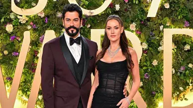 Burak Özçivit ve Fahriye Evcen çiftinin gergin anları kameraya yansıdı