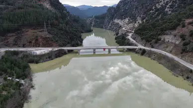 Kuraklıkla savaşan Feke Barajı'nda doluluk oranı arttı