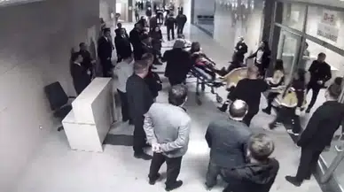 Kartal Adliyesi’nde silahlı saldırı : Güvenlik kamerası görüntüleri ortaya çıktı