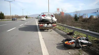 Kavşakta panelvan ile motosiklet çarpıştı : Motosiklet sürücüsü ağır yaralandı