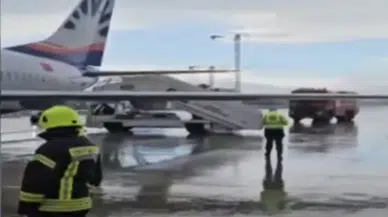 Antalya Havalimanı’nda facianın eşiğinden dönüldü