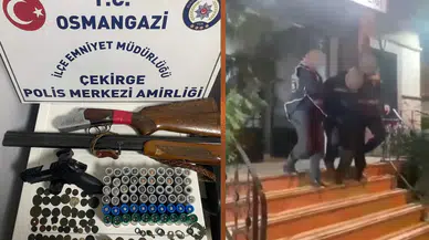 Bursa'da polis ekiplerinden operasyon : 111 tarihi eser ele geçirildi