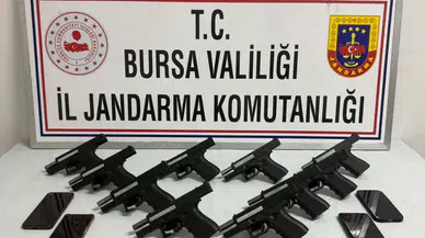 Bursa'da silah kaçakçılığı operasyonu :  4 kişi tutuklandı