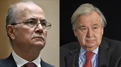 BM Genel Sekteri Guterres, Filistin Başbakanı ile görüştü