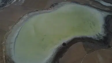 Konya'da kuruyan Küçük Göl yeniden canlandı