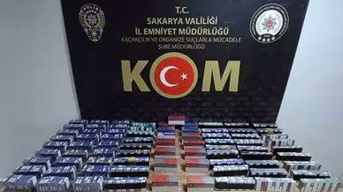 Sakarya’da 16 bin kaçak elektronik sigara ele geçirildi