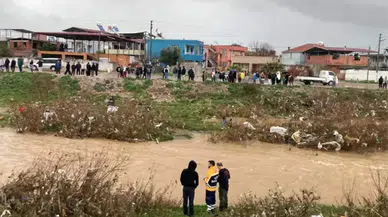 İzmir'de dereye düşen 9 yaşındaki kız için arama çalışmaları devam ediyor