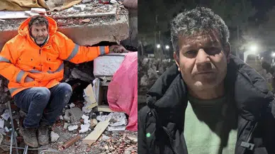 Enkaz altındaki kızının elini tutan baba, kızının mezarını ziyaret etti