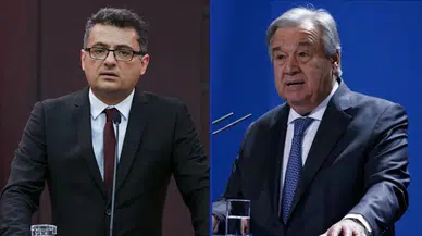 KKTC Cumhurbaşkanı Erhürman, BM Genel Sekreteri ile görüştü