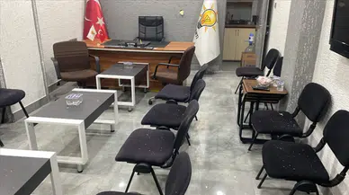 AK Parti Marmara İlçe Başkanlığı binasına saldıran şüpheli tutuklandı