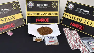 Kırşehir'de narkotik operasyon : 1 şüpheli tutuklandı