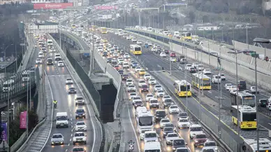 İstanbul'da trafik yoğunluğu yüzde 78 oldu