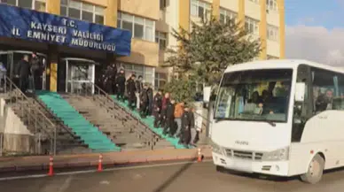 MİT ve Kayseri Emniyet'ten FETÖ operasyonu : 54 kişi tutuklandı!
