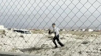 Aksaray'da polisin dur ihtarına uymadı : Önce aracıyla sonra yaya olarak kaçtı