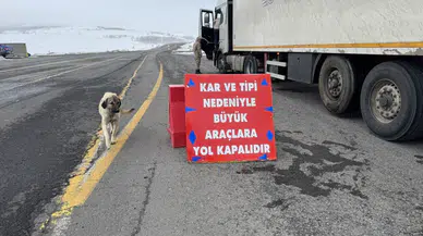 Ardahan-Şavşat kara yolu büyük araç geçişine kapatıldı