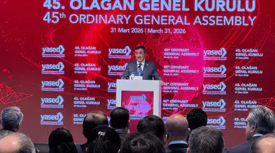 Cevdet Yılmaz, YASED 45. Olağan Genel Kurulu'nda