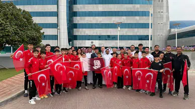 Türk sporcular Katar'da mahsur kalmıştı, Türkiye'ye geldiler