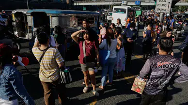 Filipinler'de enerji acil durumu : Ulaşım sendikaları artan yakıt fiyatları nedeniyle iş bıraktı