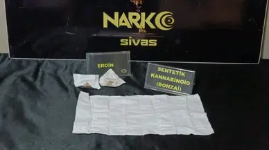 Sivas'ta uyuşturucu operasyonu : 3 şüpheli tutuklandı