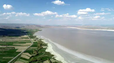 Tuzla Palas Gölü 41 yıl öncesine döndü