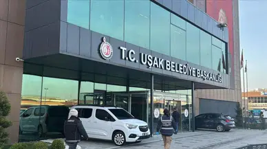 Uşak Belediyesi rüşvet operasyonunda 4 şüpheli adliyede