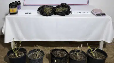 Antalya'da uyuşturucu operasyonu : 243 gram madde ele geçirildi