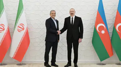 Pezeşkiyan ve Aliyev Nahçıvan'a düzenlenen İHA saldırısını görüştü