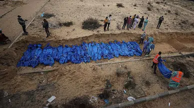 Gazze'de kahreden tablo : Can kaybı 72 bin 280'e yükseldi