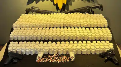 Malatya'da uyuşturucu ve silah kaçakçılığı operasyonu : 3 şüpheli tutuklandı