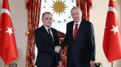 Cumhurbaşkanı Erdoğan, Azerbaycan Dışişleri Bakanı Bayramov'u kabul etti