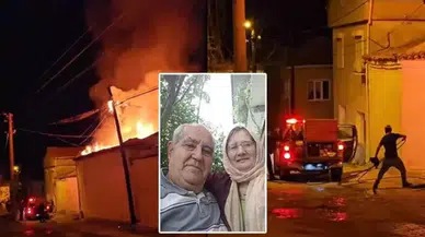 Muğla'da feci yangın : Yaşlı çift alevlerin arasında kalarak hayatını kaybetti