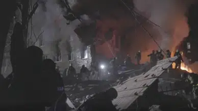 Rusya’nın Harkiv’e hava saldırısında 2 kişi hayatını kaybetti, 10 yaralı