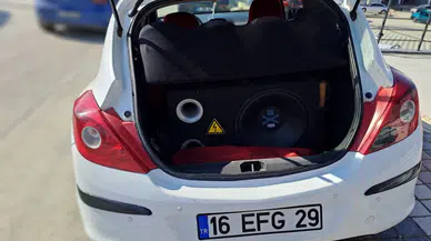 Bursa'da araçta ses sistemi bulunan sürücüye ceza yağdı