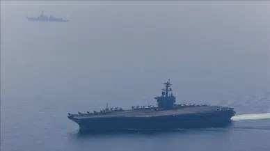 İran'dan ABD uçak gemisi Lincoln'e 4 füze!