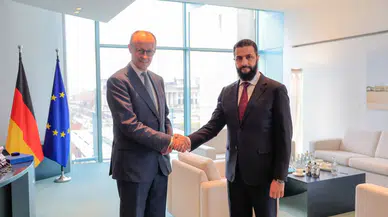 Almanya Başbakanı Merz, Suriye Cumhurbaşkanı Şara ile görüştü