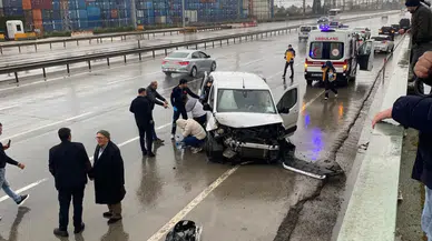 Kocaeli'de zincirleme kazada 3 kişi yaralandı