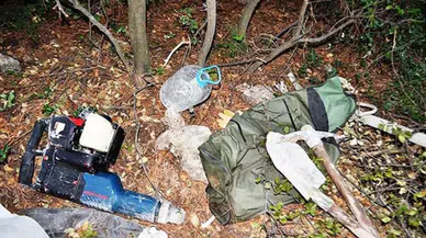 Kırıkkale'de define baskını : 4 şüpheli suç üstü yakalandı