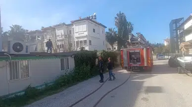 Manavgat'ta otel yangını : Can kaybı ve yaralanma yaşanmadı