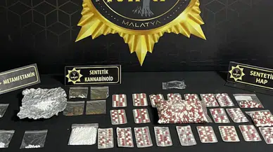 Malatya'da uyuşturucu operasyonu : 8 kişi tutuklandı