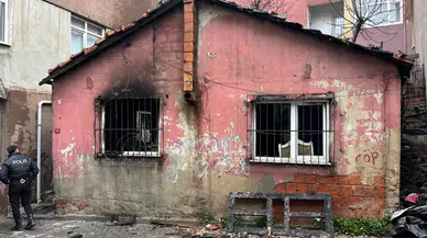 Kağıthane'de gecekondu yangını : 1 kişi hayatını kaybetti