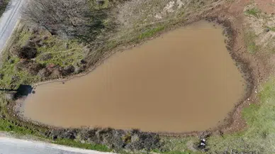 Kırklareli Taşlık Göleti' nin doluluk oranı arttı