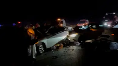 Bolu'da bayram dönüşü trafiğinde zincirleme kaza : TEM Otoyolu'nda 5 araç birbirine girdi