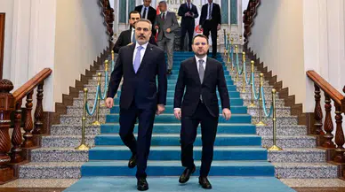 Adalet Bakanı Akın Gürlek Dışişleri Bakanı Hakan Fidan’ı Bakanlıkta ağırladı