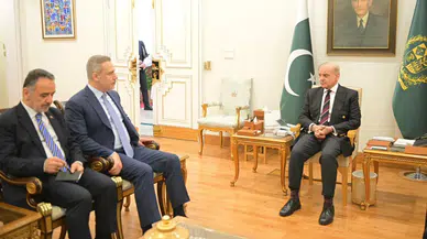 Bakan Fidan, Pakistan Başbakanı Şerif tarafından kabul edildi