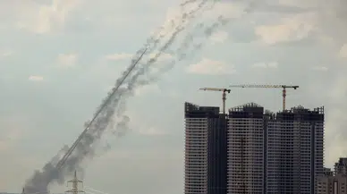 İran'ın fırlattığı İHA ve füzeler Hakkari'den görüldü