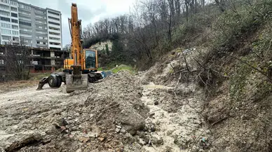 Ordu Fatsa'da heyelan : 45 mahalle etkilendi