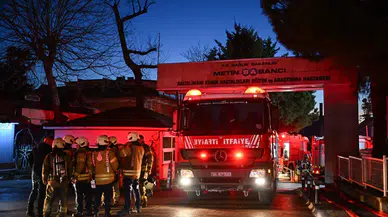 Sarıyer'de hastanede yangın çıktı