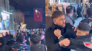 Bursa Kapalı Çarşı’da meydan muharebesi : Onlarca kişi birbirine girdi!