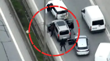 Sultanbeyli'de uyuşturucu satıcısı polisin 'dur' ihtarına uymadı, dron ile takip edildi