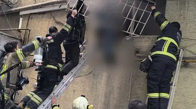 Diyarbakır’da berberde yangın : Mahsur kalan çırak kurtarıldı